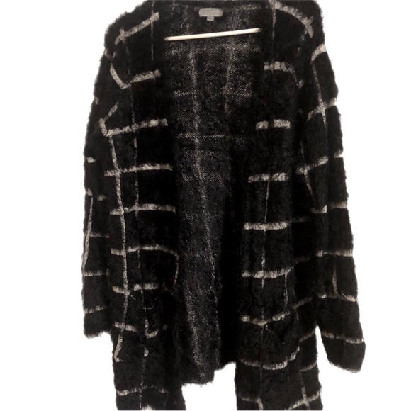 Joseph A | Sweaters | Joseph A Large Lace Cutout Black Sweater